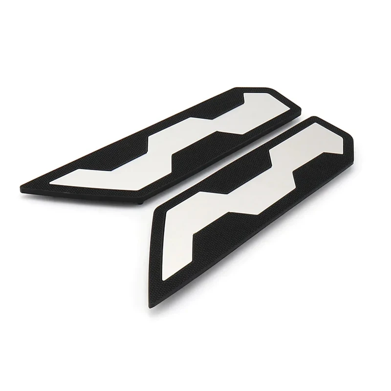 2 шт. боковые подножки для водителя комплект педалей черные и серебряные