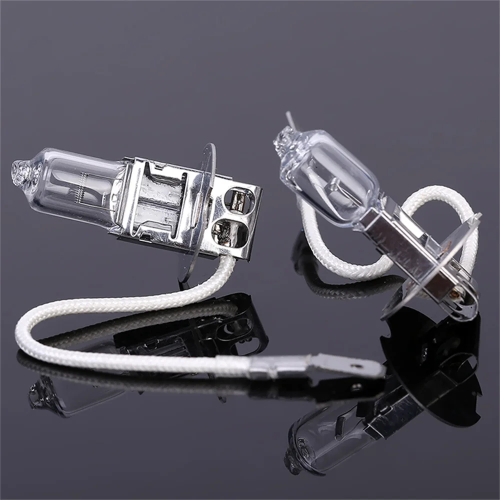 

10pcs 55W H3 Halogen Car Light Bulb Lamp Car Light Bulbs Xenon H3 12V 55W For Car Headlight Lamp