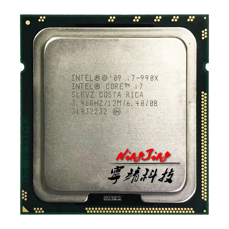 

Процессор Intel Core i7-990X Extreme Edition i7 990x3,4 ГГц шестиядерный двенадцатипоточный ЦПУ 12 МБ 130 Вт LGA 1366