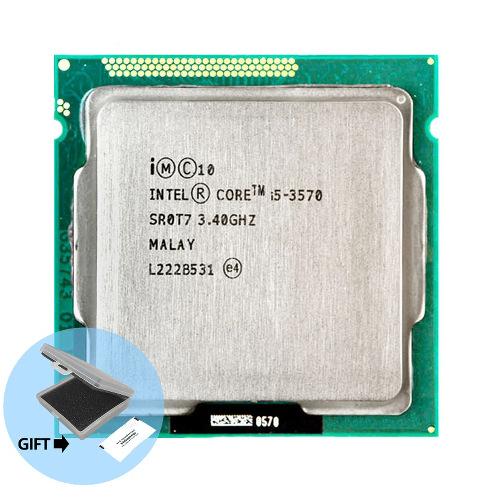 

2023 процессор Intel Core i5-3570 i5 3570 3,4 ГГц четырехъядерный четырехпоточный ЦПУ Процессор 6 Мб 77 Вт LGA 1155