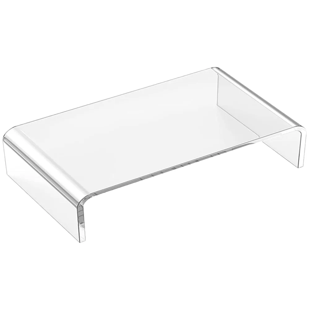 

Stand Monitor Laptop Computer Riser Acrylic Lifting Shelf Desk Rack Bed Desktop Notebook Holder Pc Screen Support Elevate
