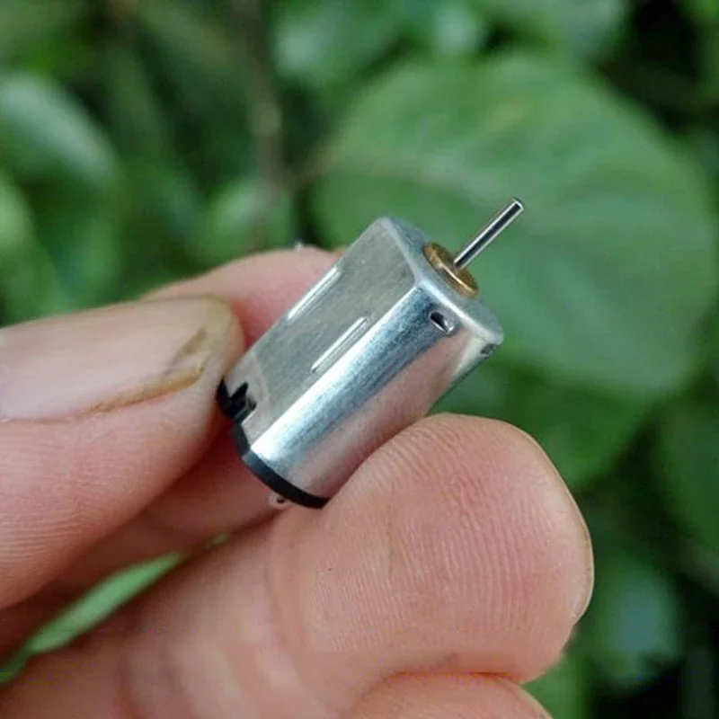 FF-M20 Micro Mini 10 мм Электродвигатель постоянного тока 12 В 25500 об/мин Высокоскоростная