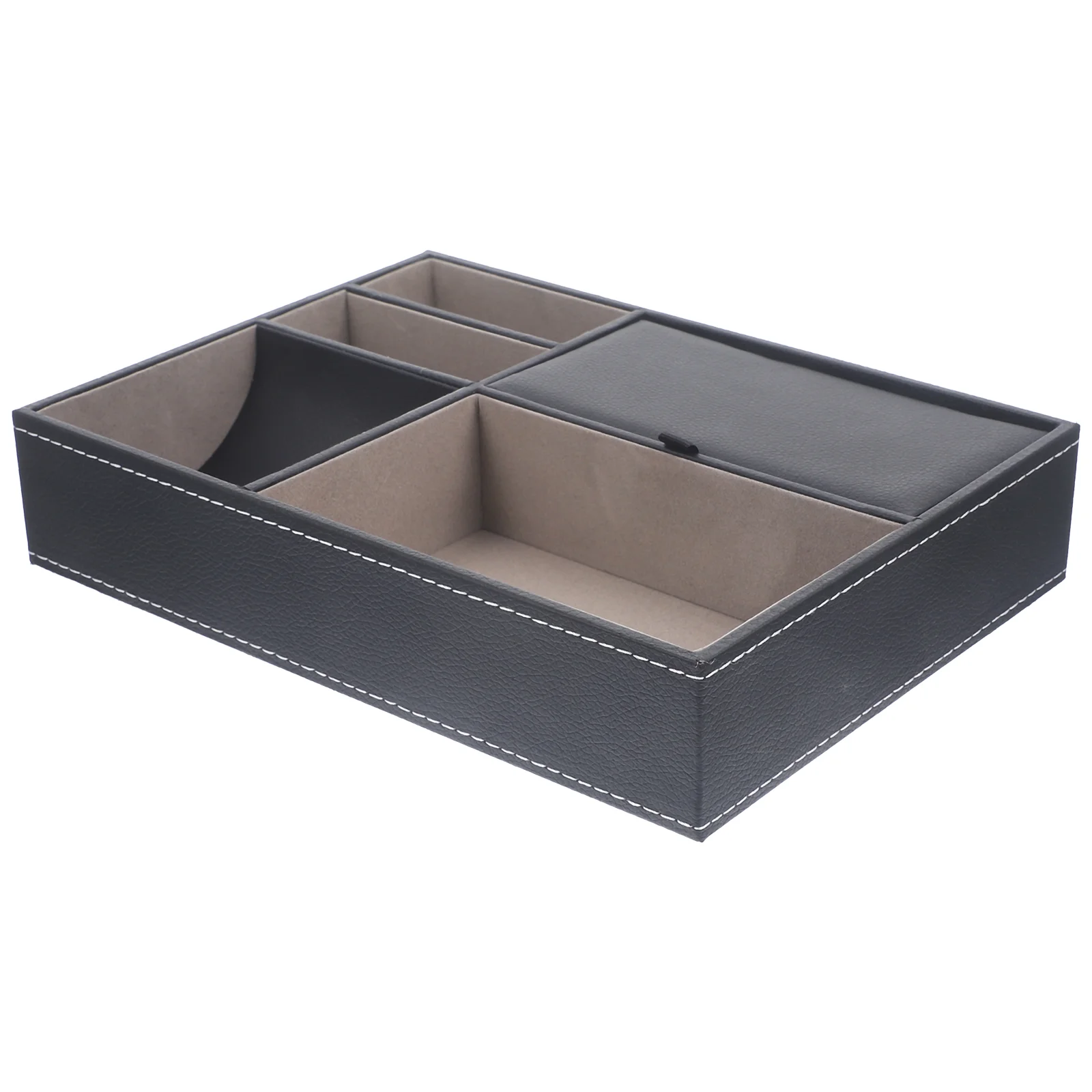 

Tray Box Storage Jewelry Organizer Case Valet Mens Holder Watch Necklace Ring Earring Serving Catch Trays Desk Wallet Catchall