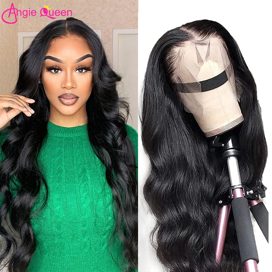 HD Lace Frontal Wig Human Hair Body Wave 13x4 Lace Front Wigs For Black Women Brazilian Virgin Human Hair 4x4 Lace Closure Wig