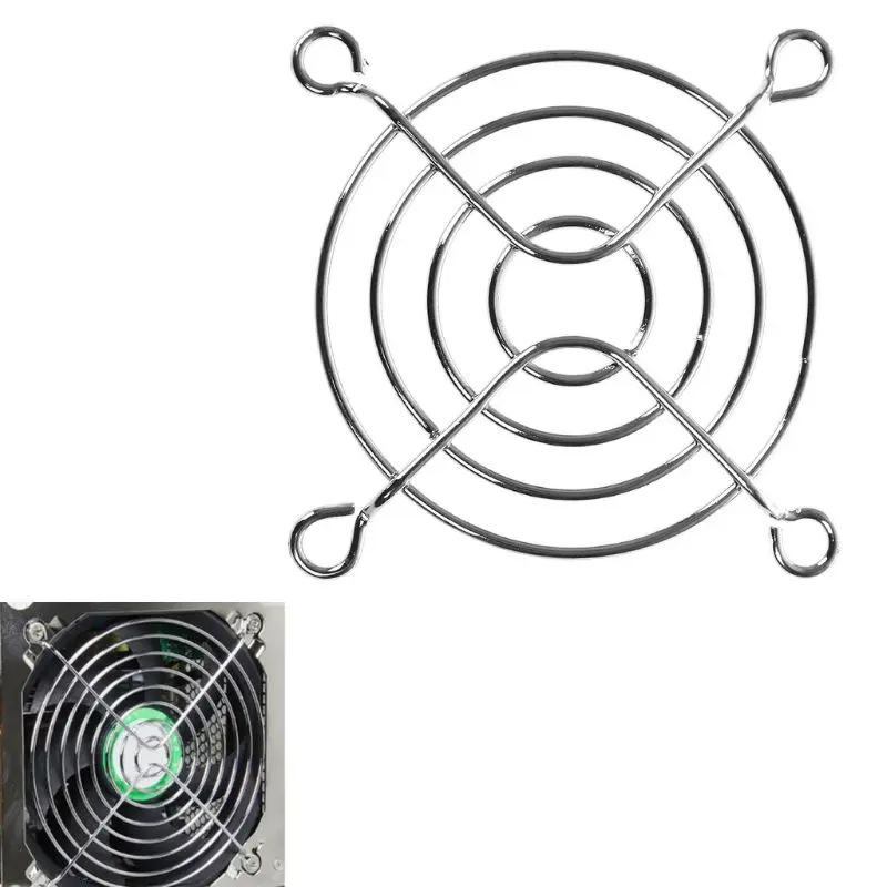

Iron Mesh Safety Fan for Protection Net Grille 6cm Dia for Computer Case-