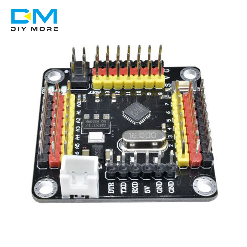 

Контроллер diymore Strong Series Atmega328, модуль Pro Mini Micro для Arduino 5 в ATmega328, микроконтроллер, комплект «сделай сам», контакты ввода/вывода, Wi-Fi