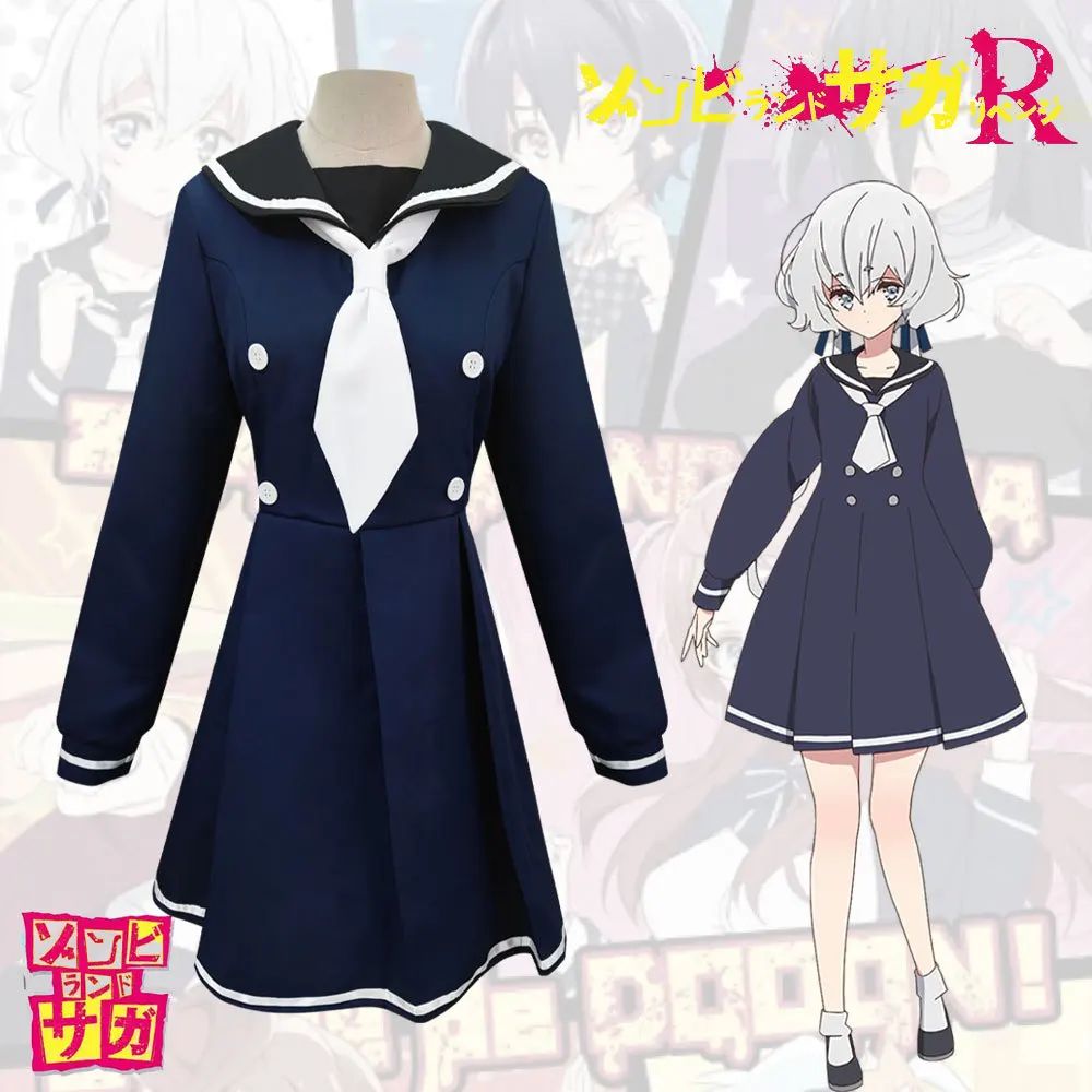 

ZOMBIE LAND SAGA Anime Cosplay Konno Junko Costume