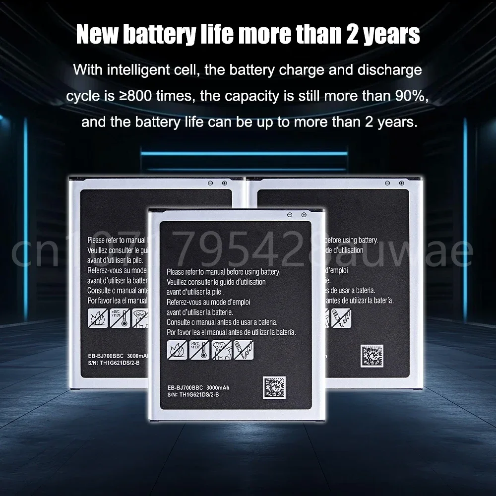 Оригинальный аккумулятор EB-BJ700BBC EB-BJ700CBE EB-BJ700CBC 3000 мАч для Samsung GALAXY J7 J7008 J4 J700F J7009 J7000