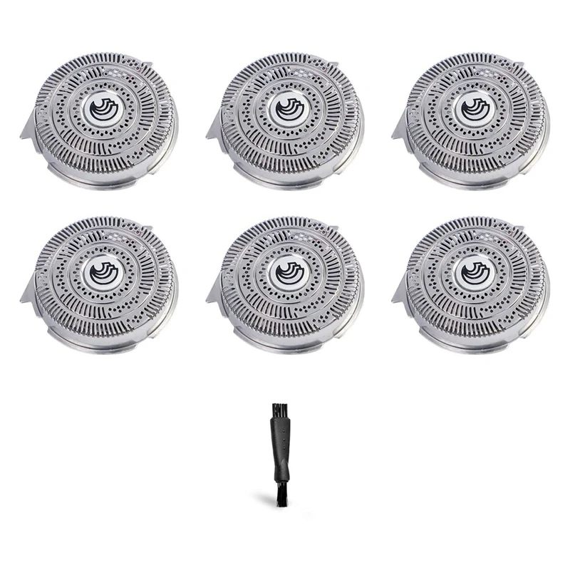 

Shaver Head Blades HQ9 Silver For Norelco HQ9 HQ9070 HQ9080 HQ8240/8260 PT920 8140XL 8150XL 8170XL