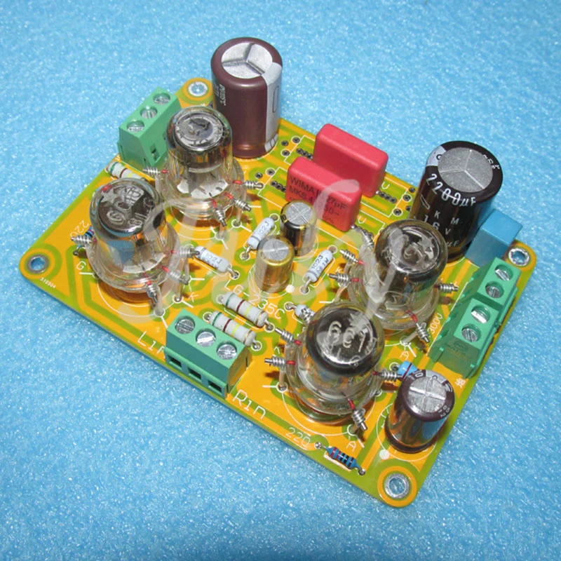 Электронная трубка 6C1J, плата предварительного усилителя SRPP, 16-кратное Усиление звука, круглая, тонкая и насыщенная детализация LG235C