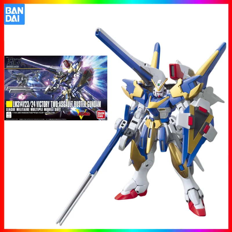 Bandai оригинальный HGUC 1/144 Lm314V23/24 победа два штурма Бастер гантский подвижный шарнир модель сборки коллекционные игрушки