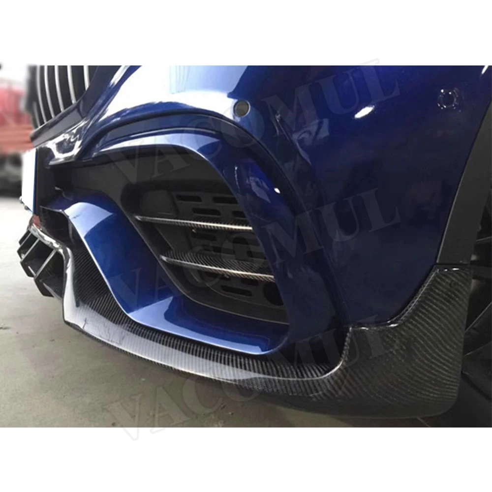 

Carbon Fiber/FRP Front Bumper Lip Chin Spoiler Shovel for Benz GLC Class Coupe W253 GLC63 Original Bumper 2016 - 2019