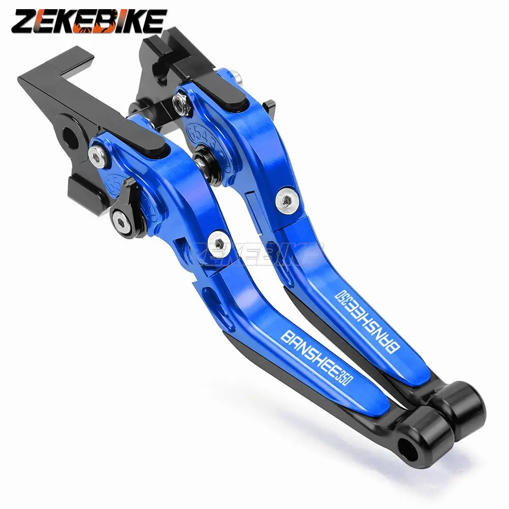 

For YAMAHA Banshee 350 2002 2003 2004 2005 2006 CNC Handle Brakes Clutch Motorcycle Accessories Folding Brake Clutch Levers