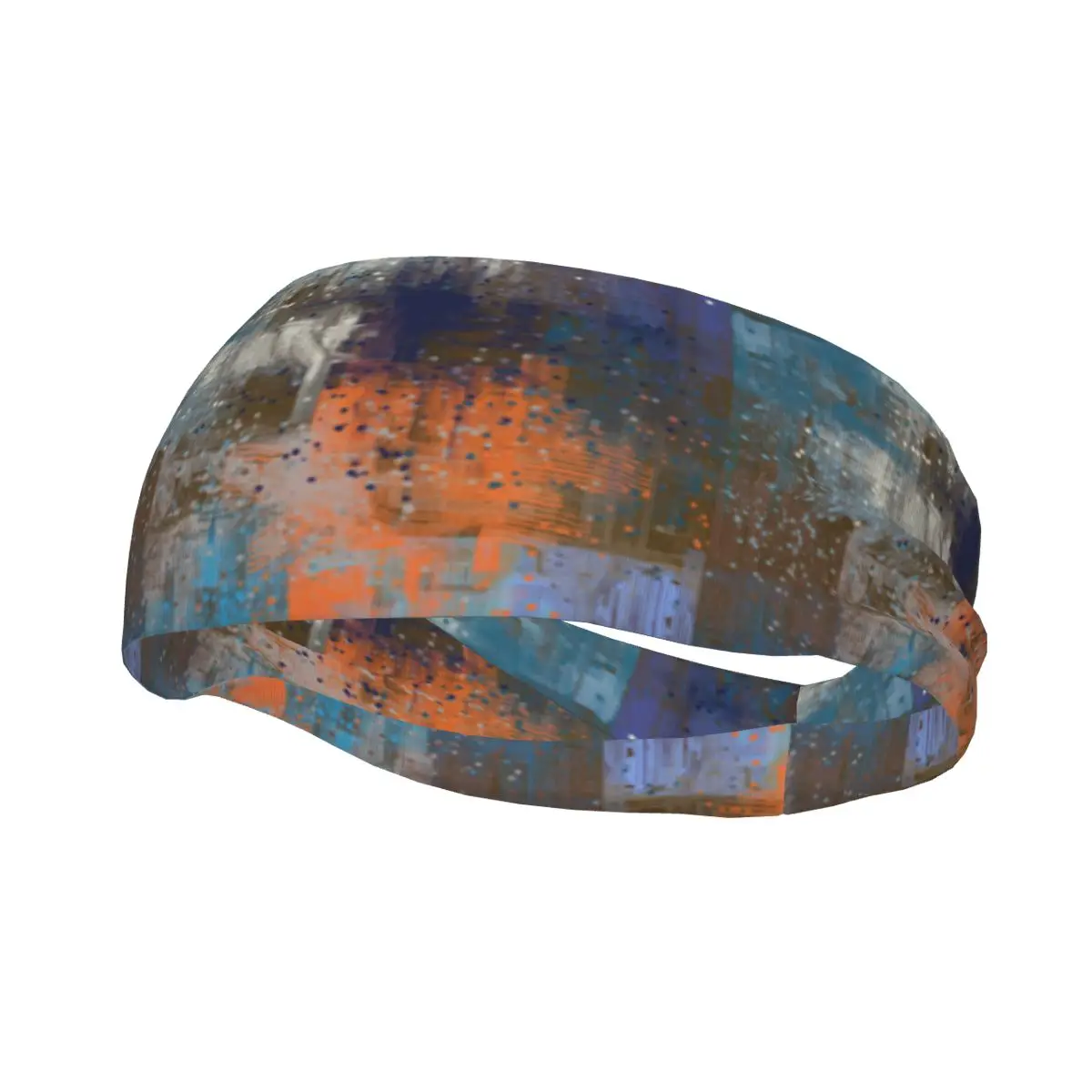 

Масляная живопись, защита от ржавчины для женщин и мужчин, эластичные повязки на голову для йоги, пота, повязки, головной убор, повязка для мы...