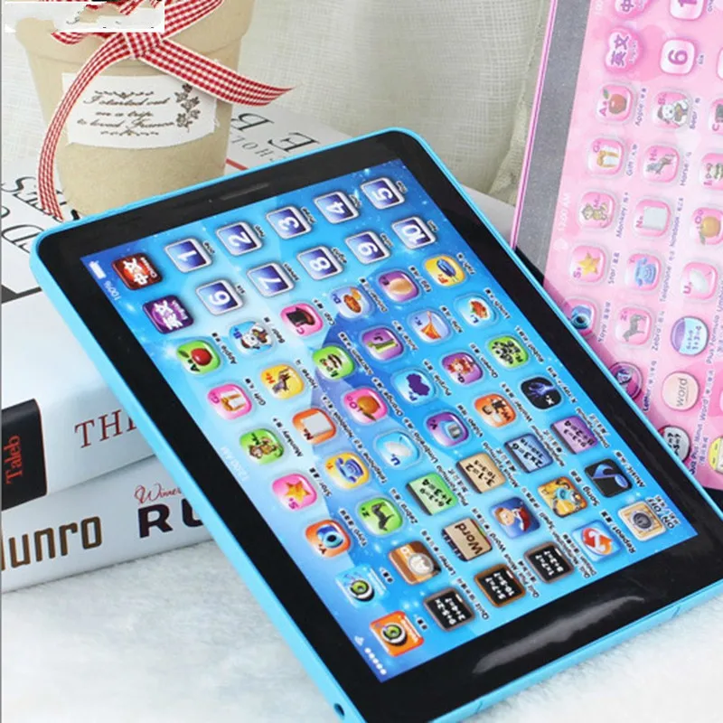 

Baby Touch Computer Tablet Pad Educational Toys Kids Early Learning Reading English Chinese Language Machine for Kids Children