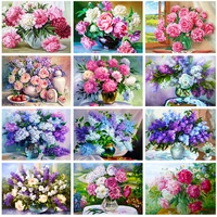 5d diy diamond painting flower diamond embroidery colorful floral mosaic cross stitch wall home decor