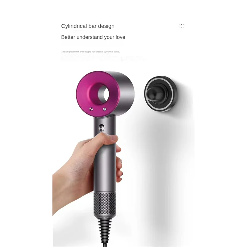 Фен для волос Dyson термостойкий держатель ванной комнаты настенный без перфорации