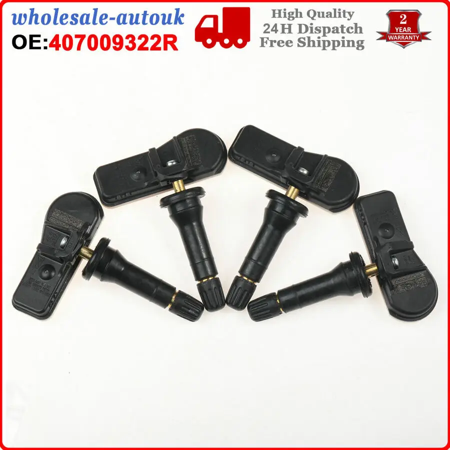Датчик давления в шинах 4 шт. датчик 407009322R для Dacia Duster beargy Sandero Renault