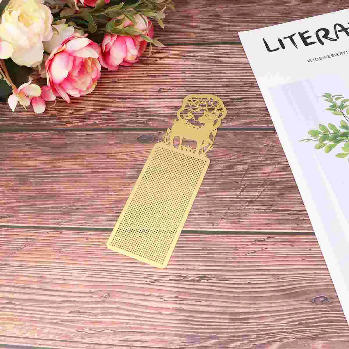 Сетчатые медные холщовые листы вышивка крестиком шитье полые с рисунком