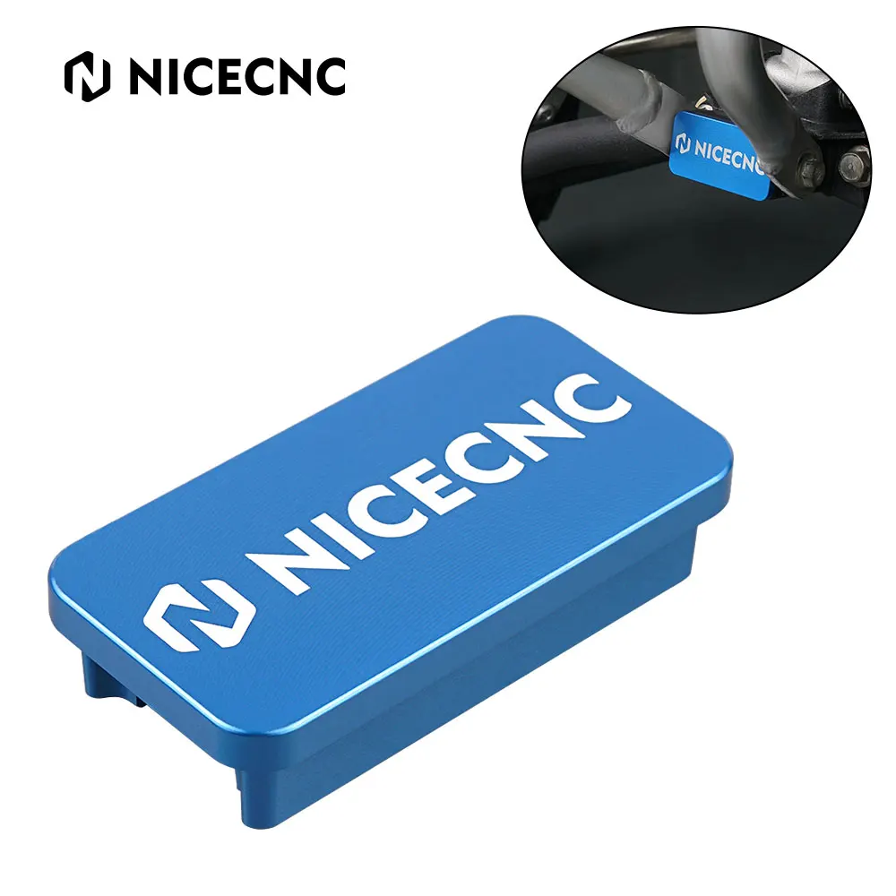NiceCNC ATV Frame Plug Cap Protector Cover Guard For YAMAHA YFZ450R YFZ 450R 2009-2020 2019 2018 2017 Aluminum Black Blue Red