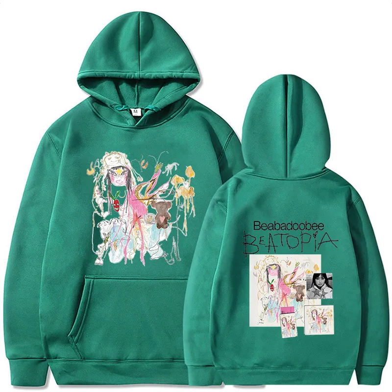 Beabadoobee Beatopia Толстовка унисекс Harajuku Эстетические толстовки с длинными рукавами