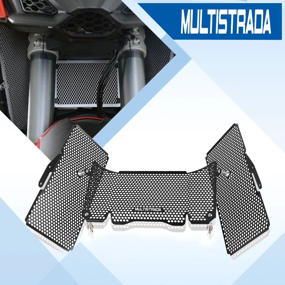

For Ducati Multistrada V4 Pikes Peak 2022 2023 Motorcycle Aluminium Accessories Radiator Grille Guard Cover Protector