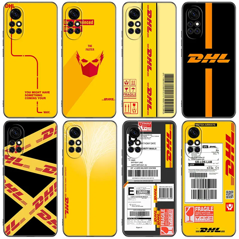 Экспресс-доставка DHL чехол для телефона Huawei Honor 60 50 Mate 40 30 20 10 Lite Nova 9 8 Pro 7 SE Y60 30S 8i 7i 5T Премиум чехол