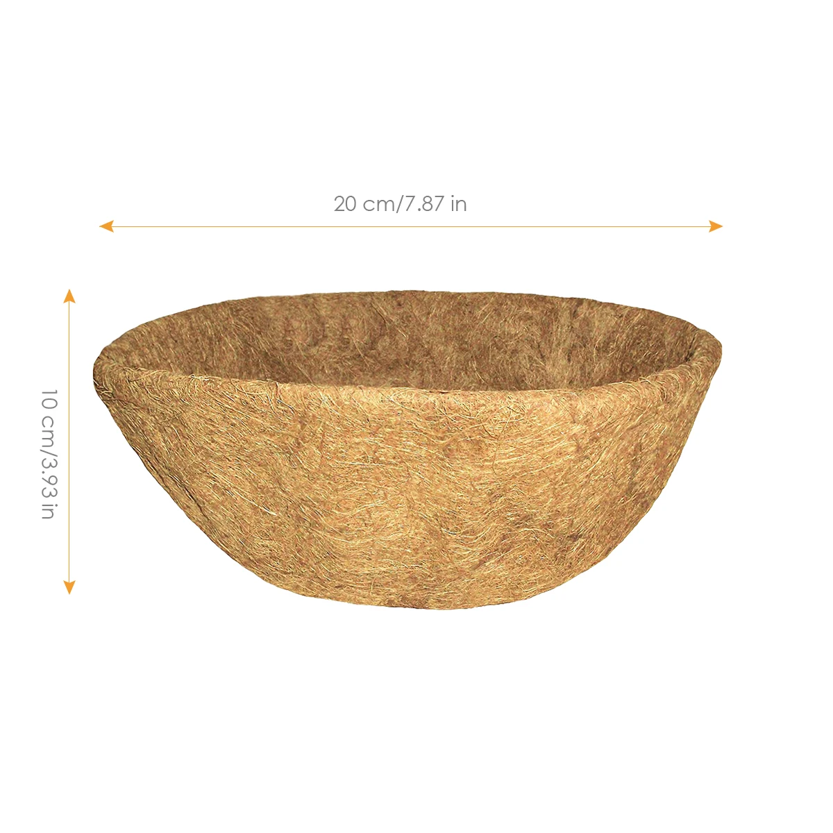 2pcs Round Replacement Liner for Hanging Basket Flowerpot Coconut Fiber Plant flowerpot |