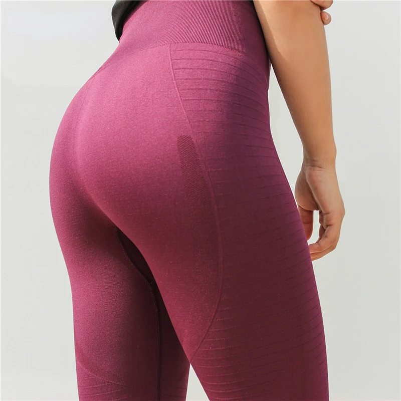 

Sports Women Running Yoga Pants Sportswear Fitness High Waist Leggings Exercise Gym Compression Tights Pants Trousers