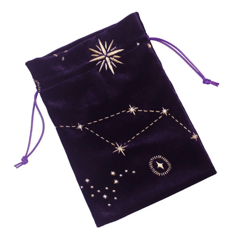 Сумка для кубиков на шнурке астролябии гадание сумка карт Таро настольная игра