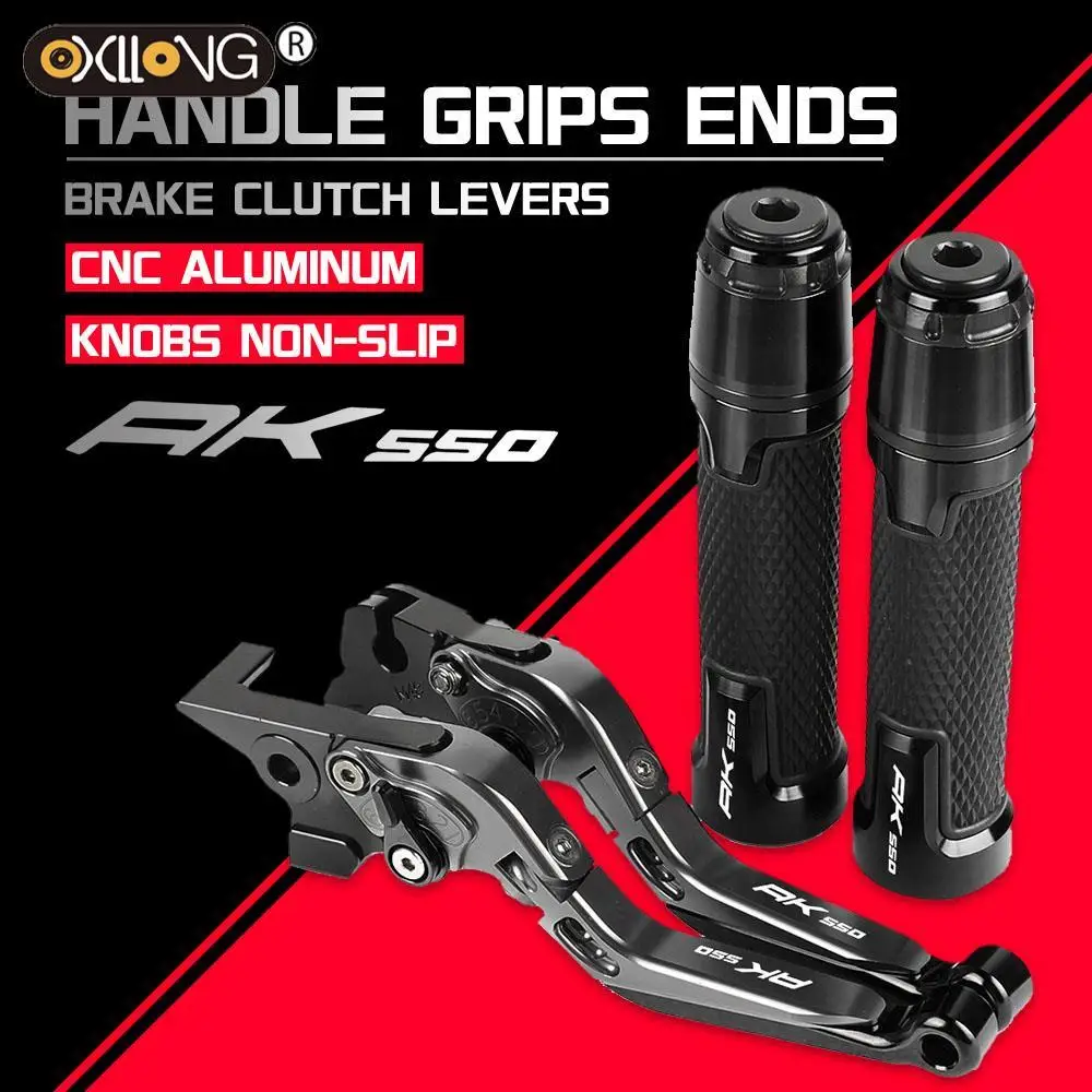 

AK550 ALLYEARS FOR YAMAHA Motorcycle CNC Brake Clutch Levers Handlebar knobs Handle Hand Grip Ends FOR YAMAHA AK550 ALLYEARS