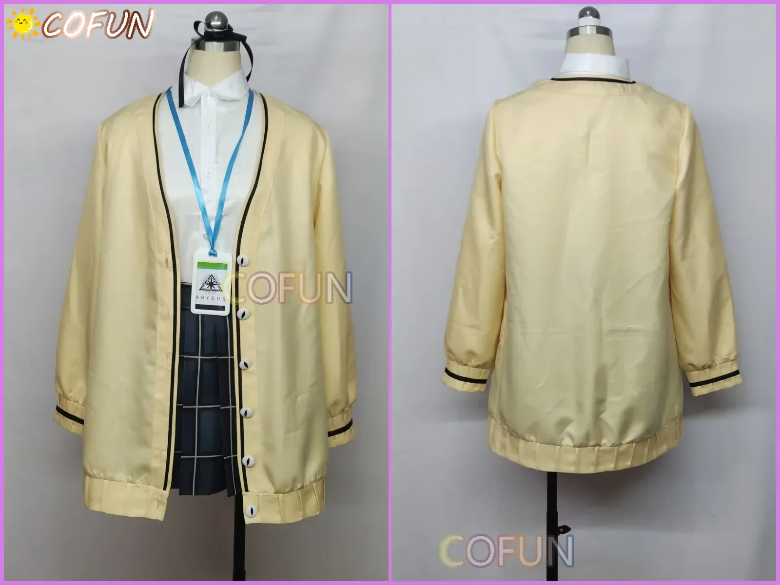 RealCos Blue Archive Izayoi Nonomi Косплей Костюм Cos Game Аниме Вечеринка Униформа Хэллоуин Играть