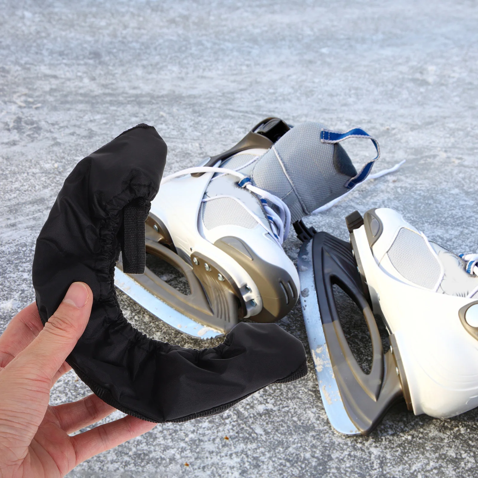 Водонепроницаемые бахилы защитный нож для коньков носки с лезвиями регулируемые