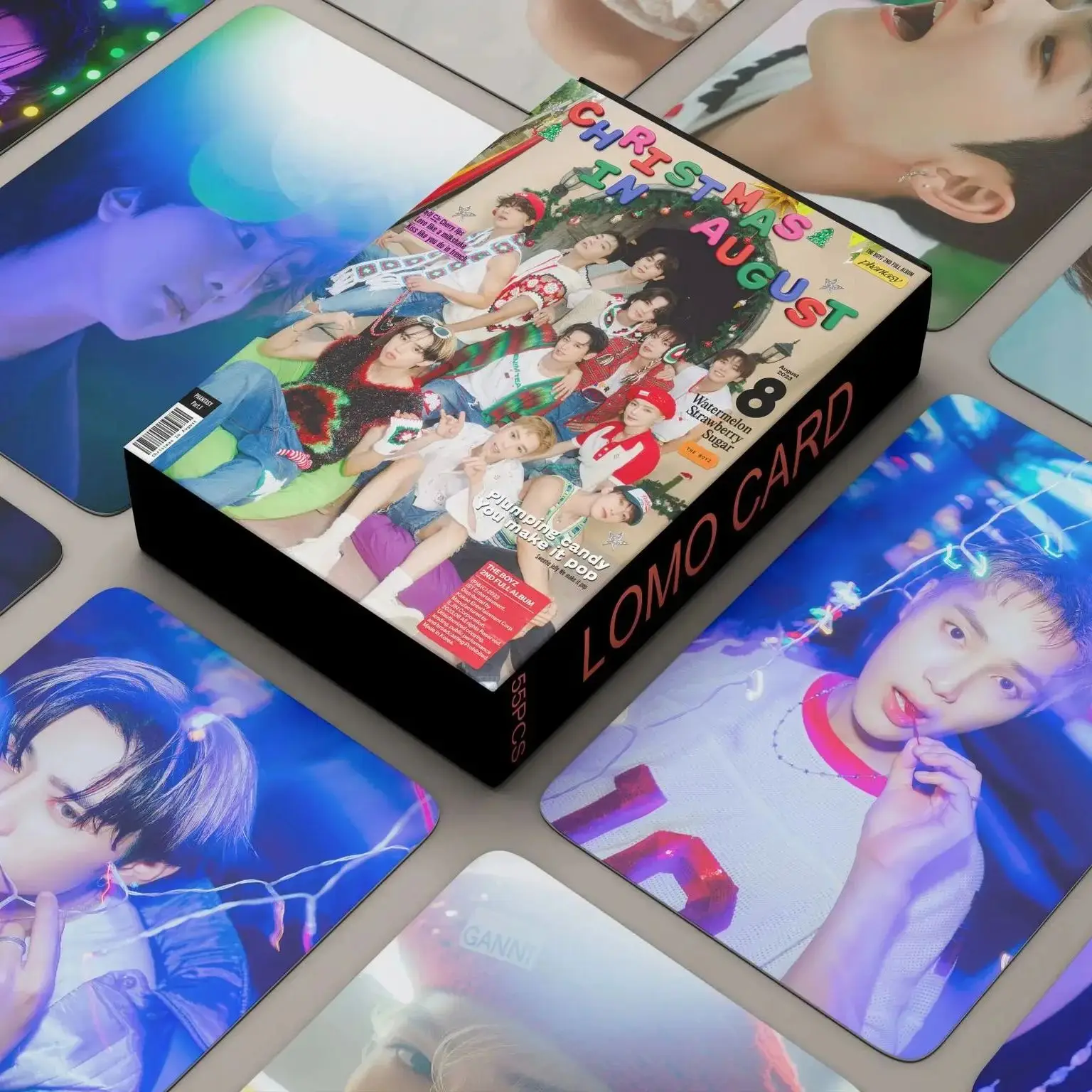 

55 шт./набор Kpop THE BOYZ Lomo Cards HD Photocard T Новые поступления K-pop высокое качество для фанатов мальчиков коллекция фото открытки в альбом