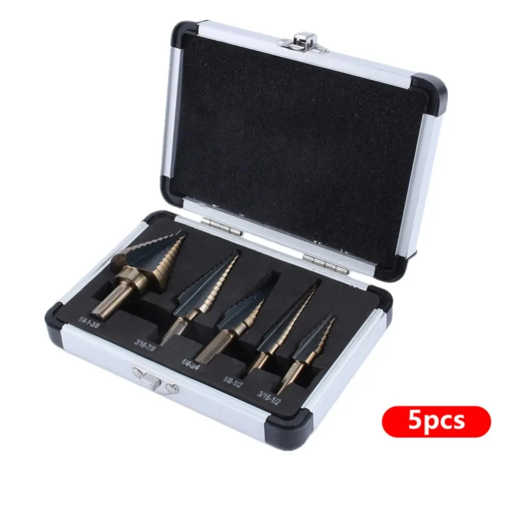 

Кобальтовые ступенчатые сверла для металла 50 размеров