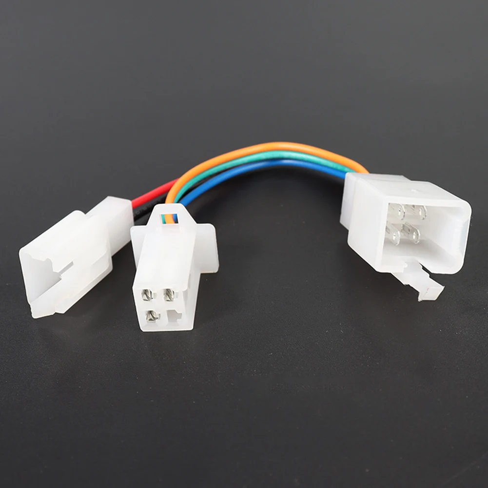

Electric Vehicle Alarm Cable Anti-Theft Device Adapter Cable Connecting Wire Single 6 To 2+4 / 2+4 To Single 6 Bicycle Component