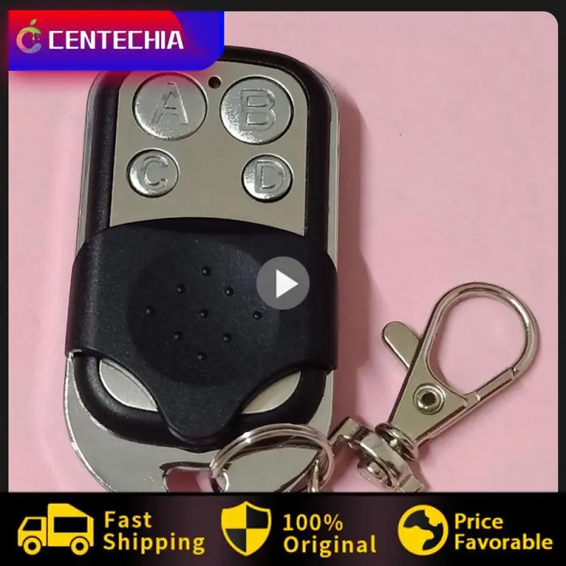 Универсальный пульт дистанционного управления для открывания Гаражных дверей, 4 кнопки, 1-10 шт., 433 МГц, клон фиксированного обучающего кода для гаджетов, автомобильных ворот, гаражных дверей Универсальный пульт дистанционного управления для открывания Гаражных дверей, 4 кнопки, 1-10 шт., 433 МГц, клон фиксированного обучающего кода для гаджетов, автомобильных ворот, гаражных дверей