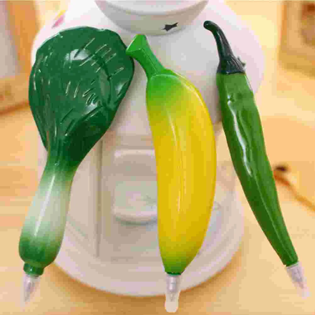 

5PCS Writing Pens Sign Ballpoint Pen Ballpoint Pens Student Stationery Supplies Fruit Ballpoint Pens