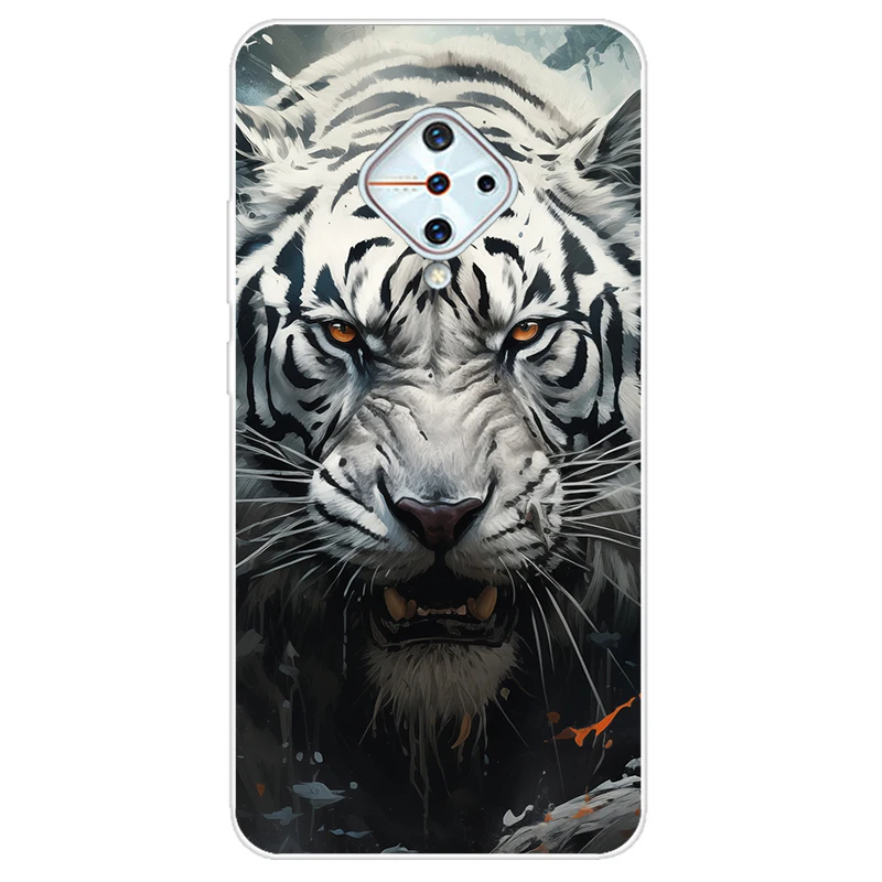 ДЛЯ vivo V17 Чехол Мягкий силиконовый чехол из ТПУ для телефона Vivo 1920 Coque v17 Россия S1 Pro