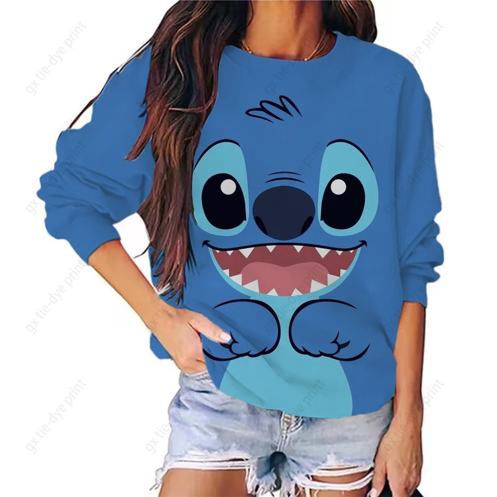 

Свитер с длинным рукавом и круглым вырезом, Y2K