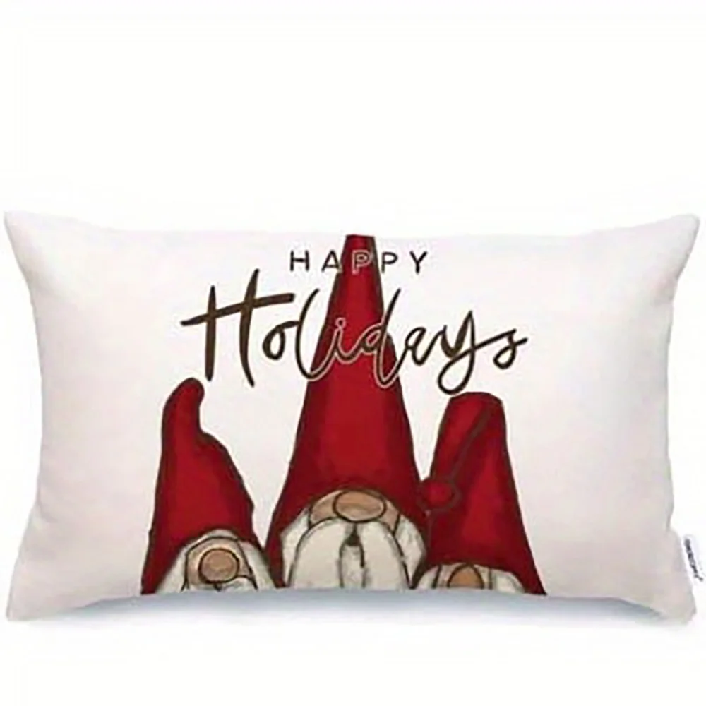 

Рождественские наволочки из велюра, полиэстер, набор из 1 штуки