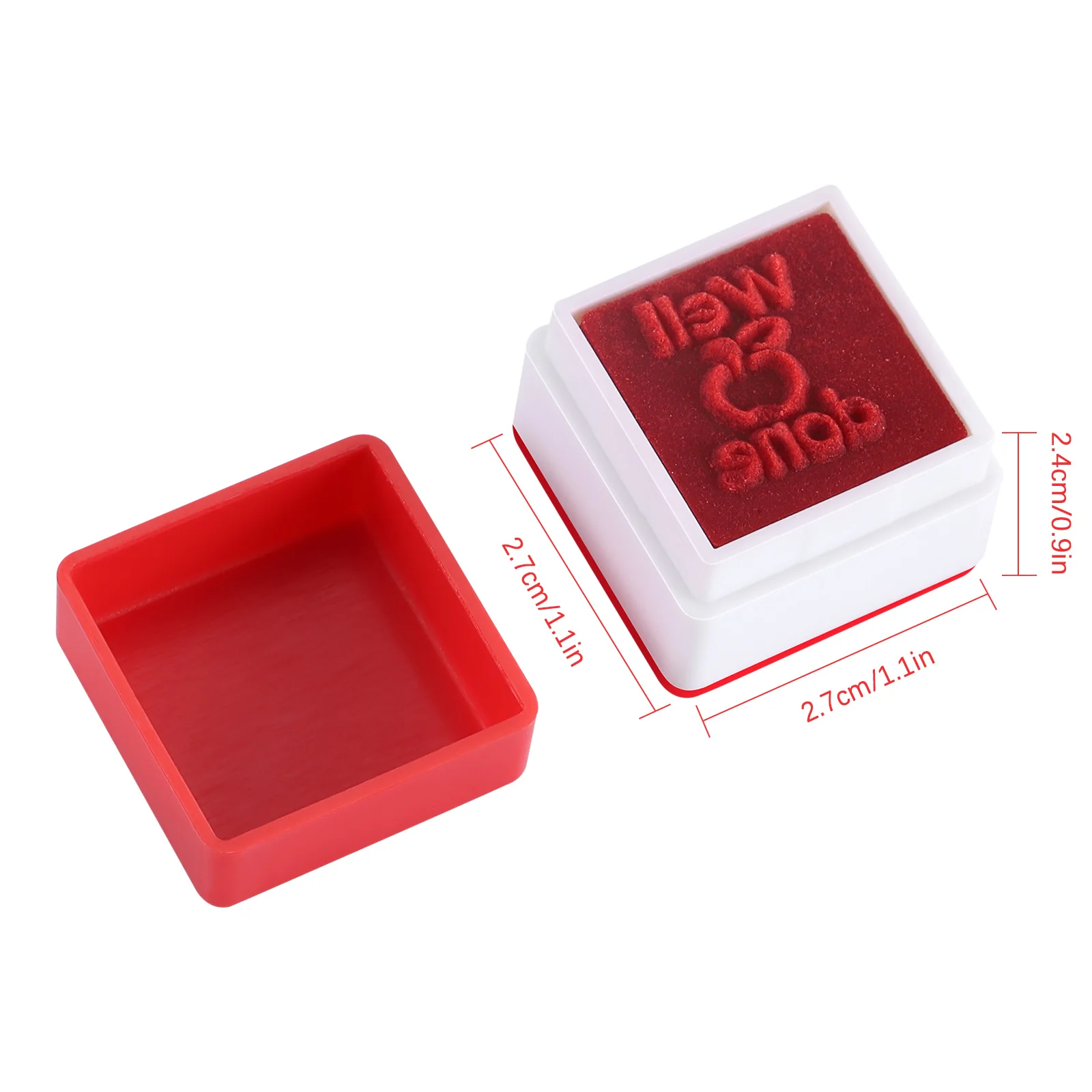 6 шт. ABS английский учительский штамп для поддержки портативного