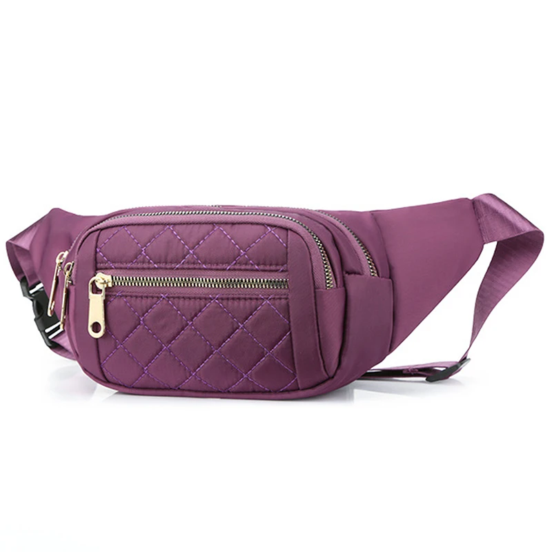 

lady's Waist Bag Belt Bags Designer Crossbody Chest Bag Female Fashion Fanny Pack Banana Hip Purse New Oxford Cloth Waterproof