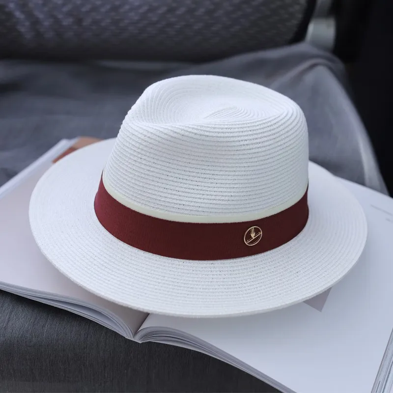 2023 New Plus Size Men/Women Panama Brim Straw Hat Summer Fedora Sun Beach Hat High Quality images - 6