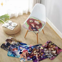 anime umineko round seat cushion office dining stool pad sponge sofa mat non slip chair cushions