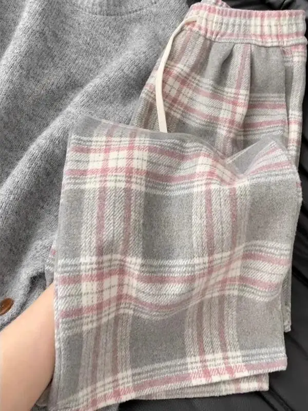 Большие размеры 3 линии товаров с высокой посадкой популярные ~ Шерстяные