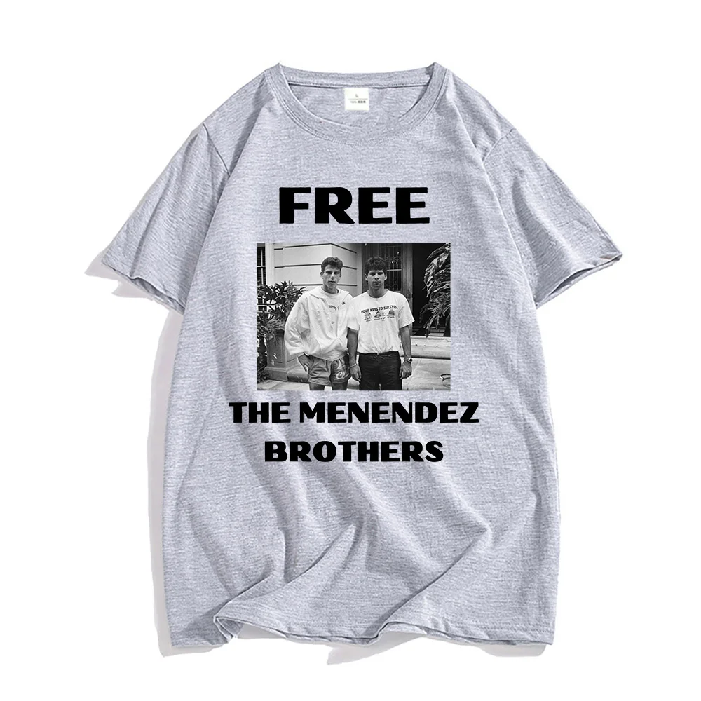 Футболка с изображением братьев Менендеса без фильмов футболки графическим