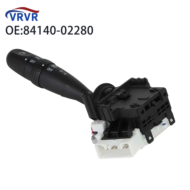 Фото Переключатель фар и указателей поворота 84140-02280 для Toyota Corolla E12, Yaris, Grand Vitara, Vios, для Suzuki Swift 2003-2013. №1