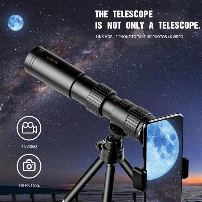 10-300X40 obiettivo per telefono cellulare con Zoom HD per iPhone Samsung telescopio monoculare portatile di alta qualità scatta foto per la caccia in campeggio