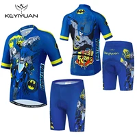 new keyiyuan mtb childrens competitive summer cycling suit cycle for kid bicycle fashion trends ensemble sport camisas moletom